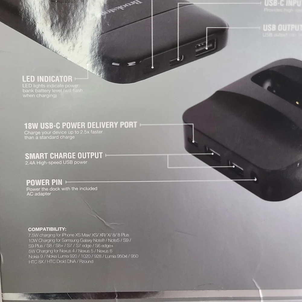 Brookstone All-In-1 Power Stand